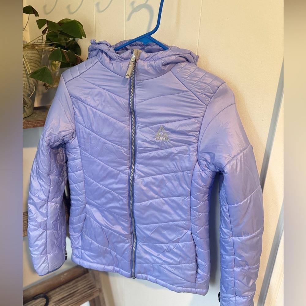 ✨ Gerry Kids Puffer Jacket — Lilac Purple — Size L (14/16) ✨